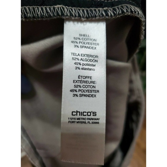 Fabulously Slimming Women Khaki Cotton & Polyester Mid Rise Straight Leg Pant 1 - Picture 8 of 9